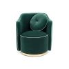 Zelené sametové lounge křeslo Bold Monkey Sassy Granny -fv-interier-25