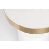 Bílý kovový odkládací stolek ZUIVER GLAM 36 cm -fv-interier-25