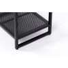 Černá kovová vinotéka ZUIVER CANTOR S 180 x 45 cm -fv-interier-25