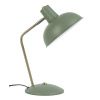 Světle zelená kovová stolní lampa Earny