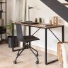 Přírodní pracovní stůl Kave Home Talbot 120 x 60 cm s černou podnoží -fv-interier-25