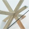 Skleněný jídelní stůl Kave Home Argo 200 x 100 cm s přírodní kovovou podnoží -fv-interier-25