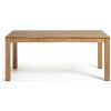 Dubový rozkládací jídelní stůl Kave Home Isbel 120/200 x 75 cm