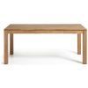 Dubový rozkládací jídelní stůl Kave Home Isbel 140/220 x 90 cm