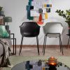 Bílá plastová jídelní židle Kave Home Khasumi -fv-interier-25