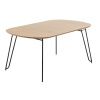 Dubový rozkládací jídelní stůl Kave Home Novac 170-320 x 100 cm