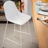 Bílá plastová barová židle Kave Home Quinby 75 cm -fv-interier-25