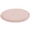 Růžový látkový podsedák Kave Home Silke 35 cm