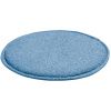 Tmavě modrý látkový podsedák Kave Home Silke 35 cm