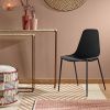 Černá plastová jídelní židle Kave Home Whatts -fv-interier-25
