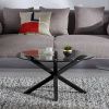 Skleněný konferenční stolek Kave Home Argo 82 cm s černou kovovou podnoží -fv-interier-25