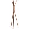 Hnědý dřevěný věšák Kave Home Chelsey 170 cm