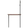 Černý kovový věšák Kave Home Marcolina 160 cm