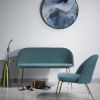 Zlatý kulatý kovový odkládací stolek Kave Home Rhet 39 cm -fv-interier-25