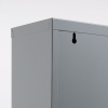 Šedý kovový botník Kave Home Ode 169 cm -fv-interier-25