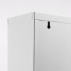 Bílý kovový botník Kave Home Ode 136 cm -fv-interier-25