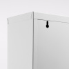 Bílý kovový botník Kave Home Ode 169 cm -fv-interier-25