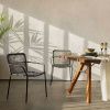 Tmavě šedá pletená jídelní židle Kave Home Ellen -fv-interier-25