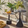Černý terrazzo odkládací stolek Kave Home Delano 40 cm -fv-interier-25