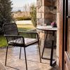 Černá pletená zahradní židle Kave Home Samanta -fv-interier-25