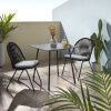 Černý betonový jídelní stůl Kave Home Mathis 75 x 75 cm -fv-interier-25