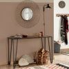 Černé kovové nástěnné světlo Kave Home Aria 36 cm -fv-interier-25
