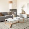 Bílý lakovaný konferenční stolek Kave Home Quatro 120 x 60 cm -fv-interier-25