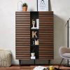 Černá lakovaná skříň Kave Home Kesia 155 x 105 cm -fv-interier-25