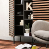 Černá lakovaná skříň Kave Home Kesia 155 x 105 cm -fv-interier-25