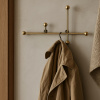 Mosazný nástěnný věšák Prea -fv-interier-25