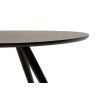 Černý dřevěný kulatý jídelní stůl DAN-FORM Eclipse 120 cm -fv-interier-25