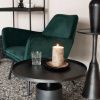 Tmavě zelené sametové lounge křeslo WLL BON -fv-interier-25