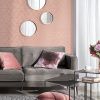Růžová tapeta na zeď Kave Home Gea 10 x 0,5 m -fv-interier-25