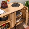 Dřevěný TV stolek Kave Home Licia 160 x 43 cm -fv-interier-25