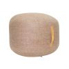 Béžový vlněný puf Hübsch Mochi 50 cm