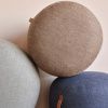 Béžový vlněný puf Hübsch Mochi 50 cm -fv-interier-25