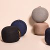Béžový vlněný puf Hübsch Mochi 50 cm -fv-interier-25