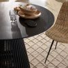 Černý dřevěný kulatý jídelní stůl Kave Home Jeanette 120 cm -fv-interier-25