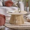 Teakový kulatý konferenční stolek Kave Home Jeanette 80 cm -fv-interier-25