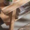 Teaková lavice Kave Home Safara 100 cm -fv-interier-25
