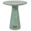 Zelený terrazzo odkládací stolek ZUIVER VICTORIA 41 cm