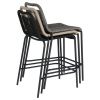 Béžová pletená barová židle Kave Home Lambton 62 cm
