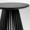 Černý dřevěný kulatý odkládací stolek Kave Home Jeanette 50 cm -fv-interier-25