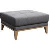 Tmavě šedá látková podnožka MESONICA Musso Tufted I