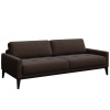 Hnědá třímístná látková pohovka MESONICA Musso Tufted I, 211 cm