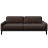 Hnědá třímístná látková pohovka MESONICA Musso Tufted I, 211 cm