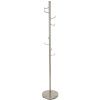 Stříbrný kovový stojací věšák Housecraft Living Hooked 172 cm