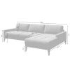 Tmavě šedá látková rohová pohovka MESONICA Musso Tufted I, levá, 248 cm -fv-interier-25