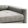 Šedá koženková rohová pohovka MESONICA Musso Tufted, levá, 248 cm -fv-interier-25