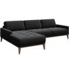 Rohová pohovka Musso Tufted 248 cm, levá